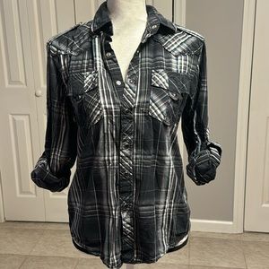 Machine Western Button Down 100% Cotton